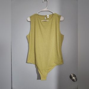 NWOT Parade Luxe Sleeveless Thong Bodysuit